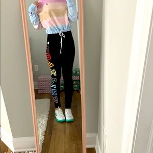 Pink Victoria’s Secret leggings
